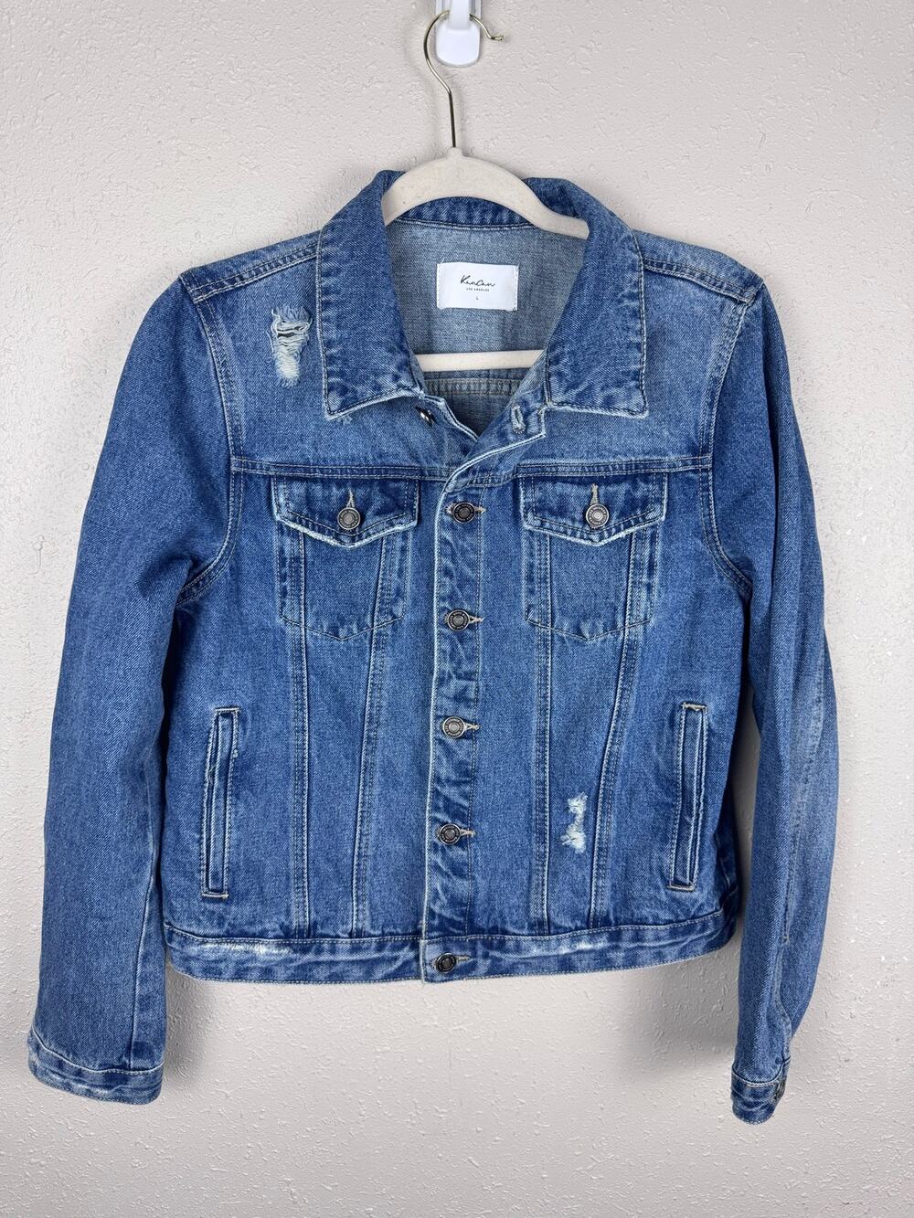 Kancan Jean Jacket Womens size Large